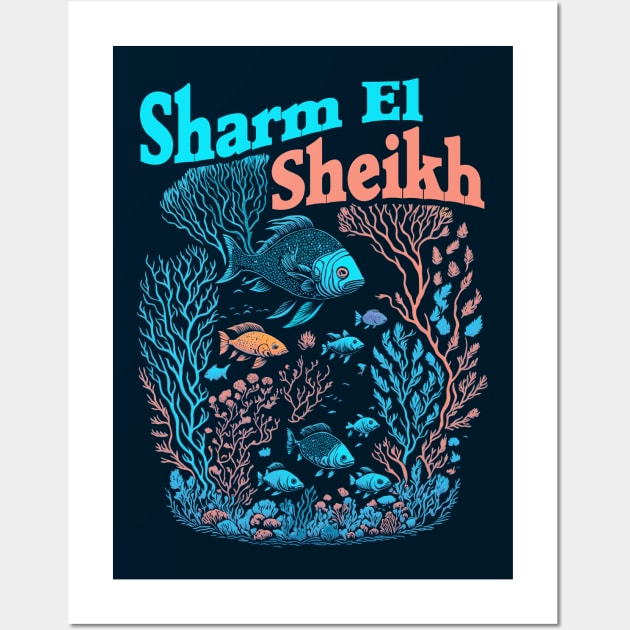 Diving In Egypt - Sharm El Sheikh Wall Art by TMBTM